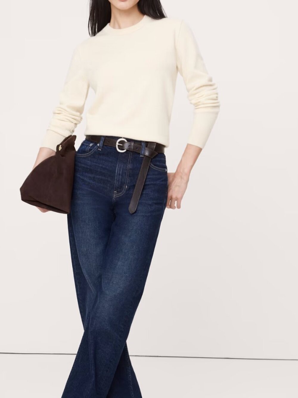 Classic Cashmere Crew-Neck Sweater